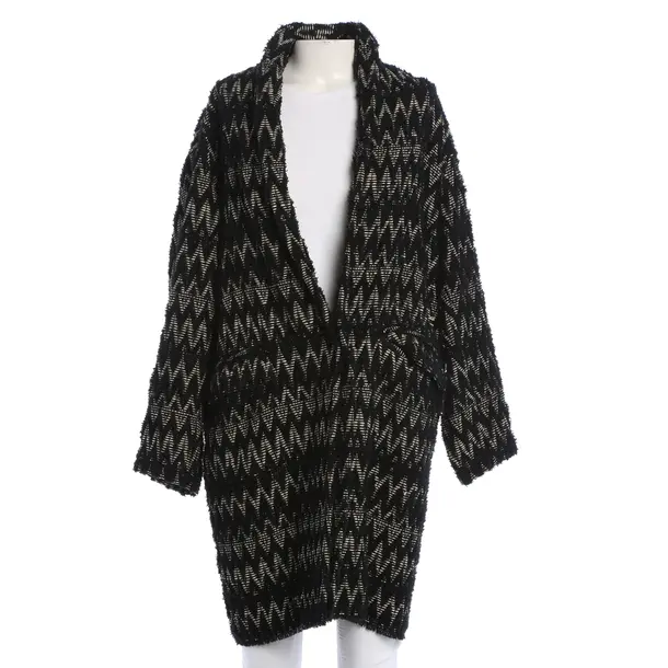 Übergangsmantel, in Schwarz, Wolle, Isabel Marant