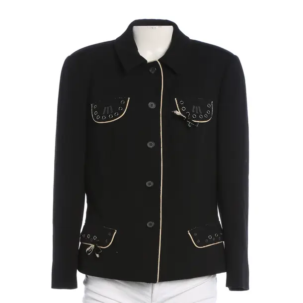 Blazer, in Schwarz, Wolle, Prada