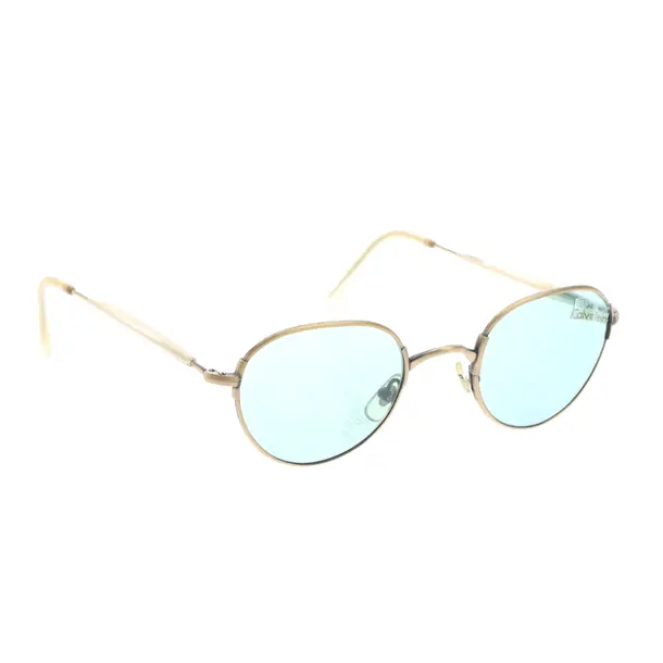 Sonnenbrille, in Gold, Kunststoff / Metall, Calvin Klein