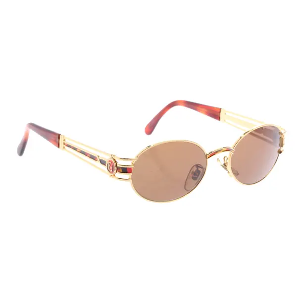 Sonnenbrille, in Gold, Kunststoff / Metall, Fendi