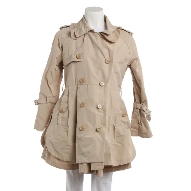 Mid-Season Coat, in Beige, Polyester, Moncler