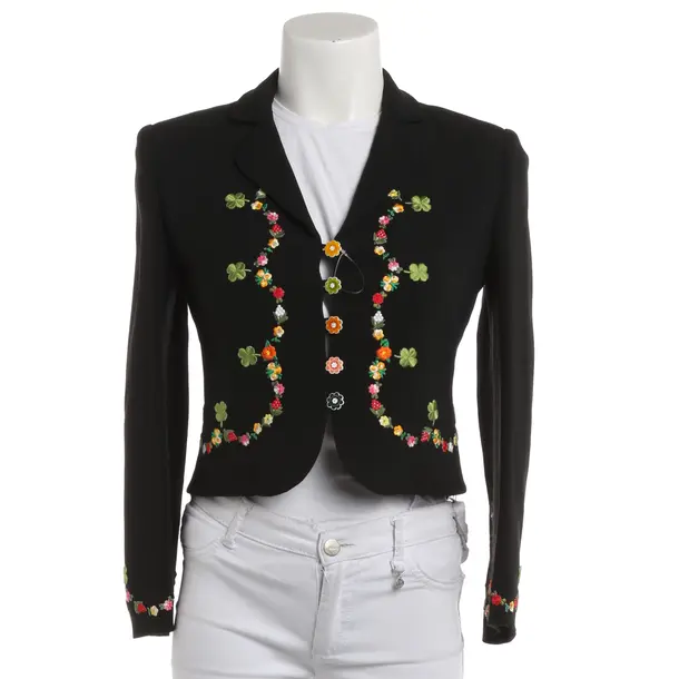 Blazer, in Multicolored, Viscose, Moschino Cheap & Chic