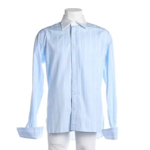 Hemd, in Blau, Baumwolle, Gucci