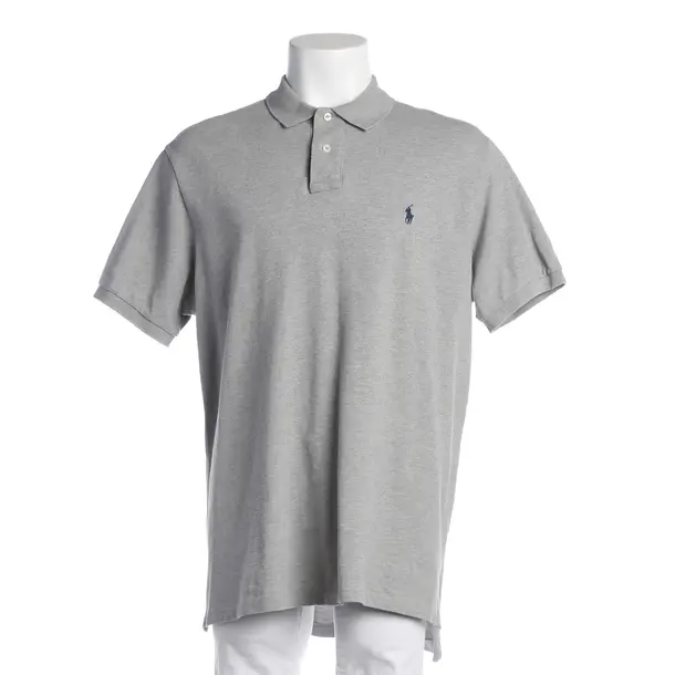 Polo Shirt, in Gray, Cotton, Polo Ralph Lauren
