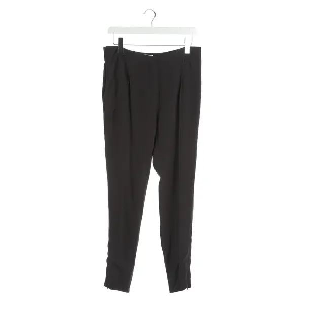 Pants, in Dark Gray, Silk, Brunello Cucinelli