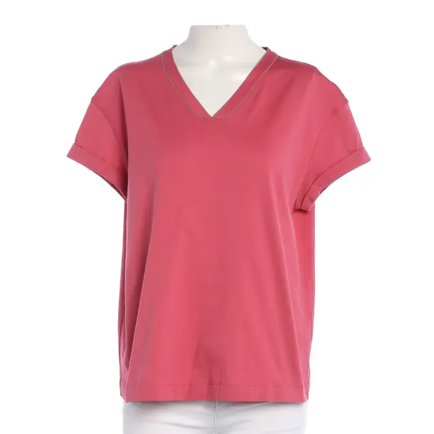 Shirt, in Himbeere, Baumwolle, Brunello Cucinelli