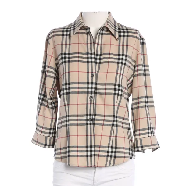 Bluse, in Mehrfarbig, Wolle, Burberry London