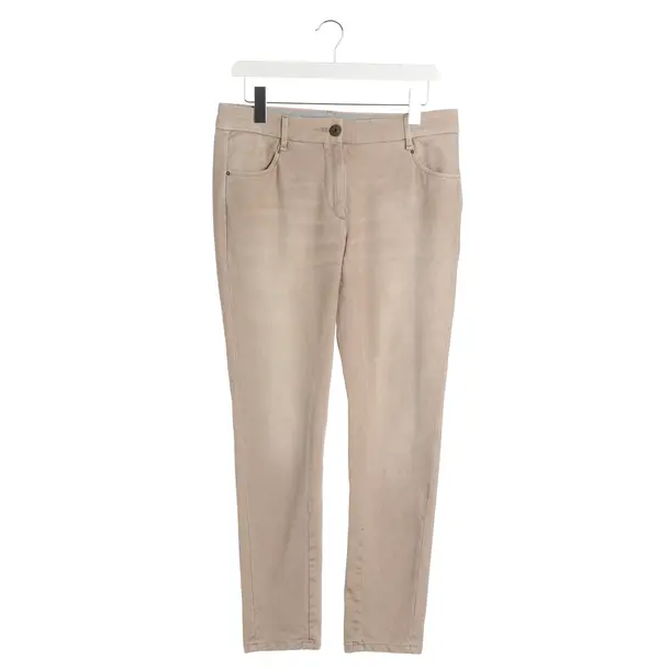 Hose, in Hellbraun, Baumwolle, Brunello Cucinelli