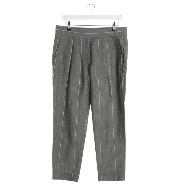 Hose, in Hellgrau, Wolle, Brunello Cucinelli