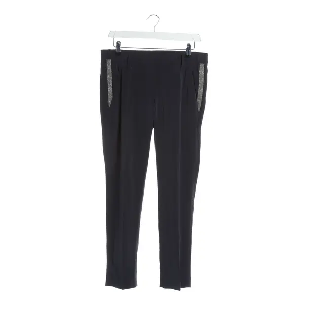 Hose, in Navy, Seide, Brunello Cucinelli