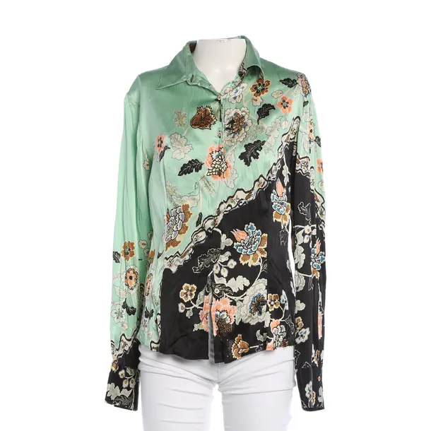 Blouse, in Multicolored, Silk, Roberto Cavalli