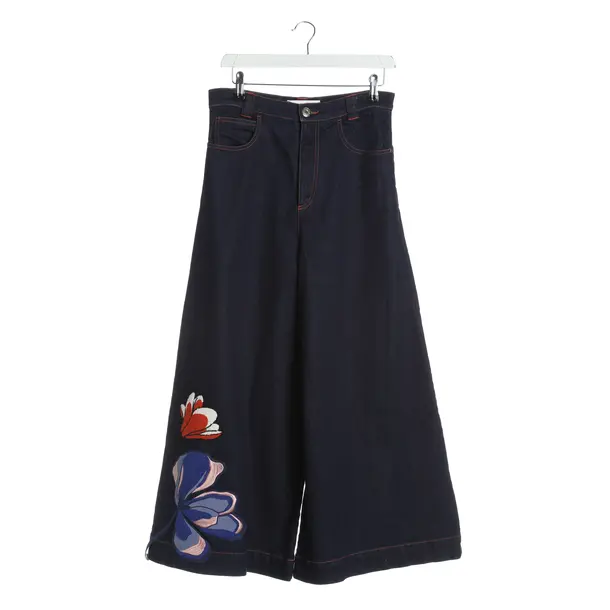 Flared Jeans, in Navy, Cotton, See by Chloé