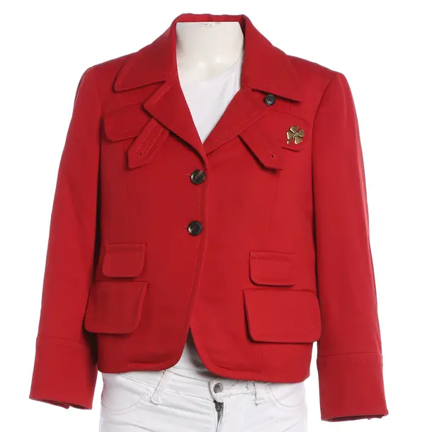 Blazer, in Rosso, Lana, Gucci