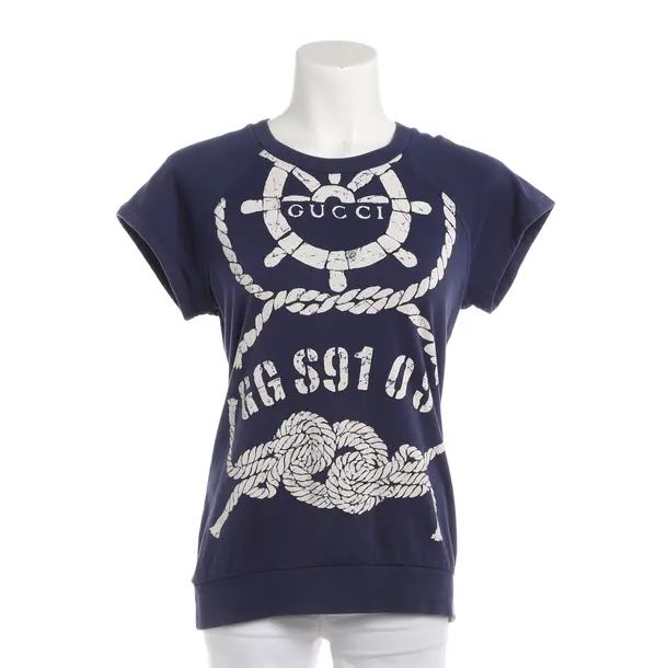 Camicia, in Blu, Cotone, Gucci