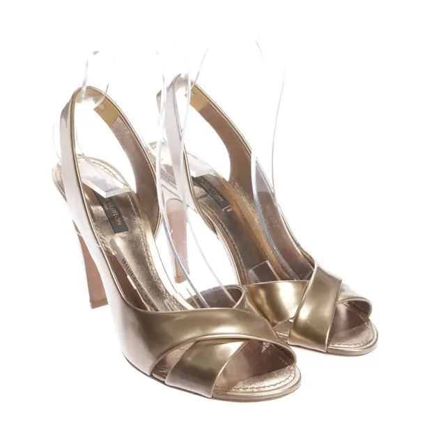 Sandaletten, in Gold, Louis Vuitton