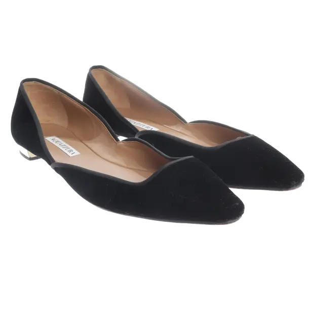 Ballerinas, in Schwarz, Aquazzura