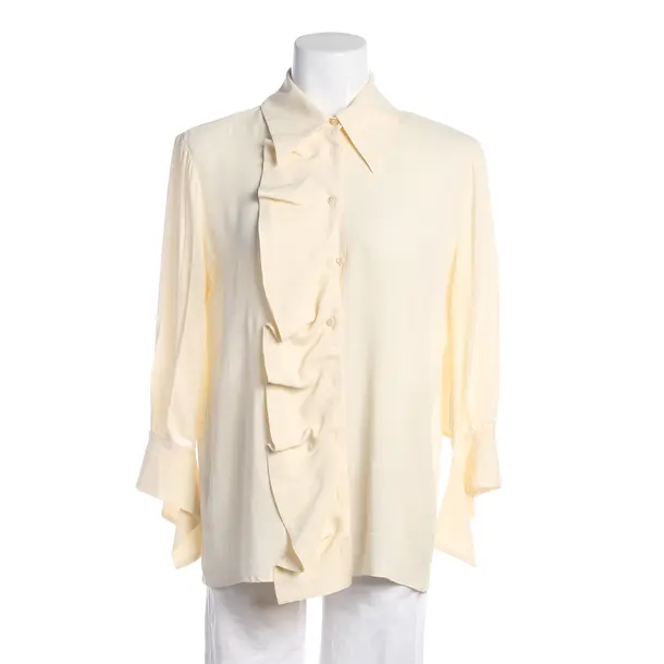 Blouse, in Cream, Viscose, Elisabetta Franchi