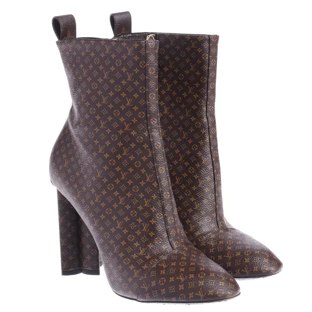 Stivaletti, in Marrone, Louis Vuitton