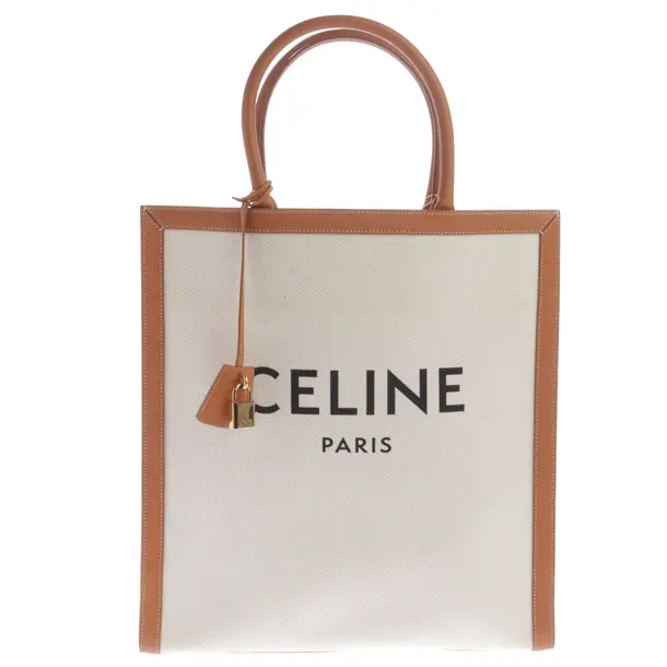 Shopper, in Hellbraun, Baumwolle, Céline