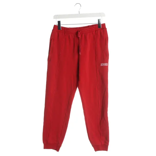 Hose, in Rot, Baumwolle, Vetements