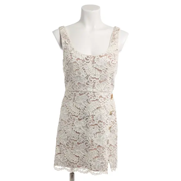 Dress, in Cream, Viscose, self-portrait