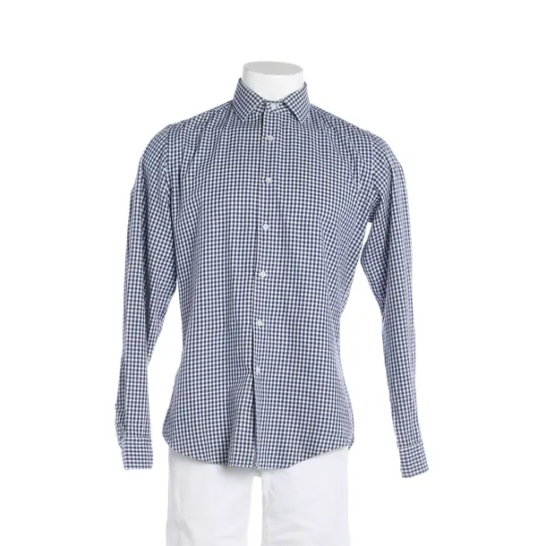 Shirt, in Blue, Cotton, Robert Friedman