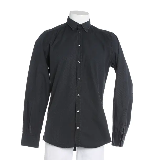 Hemd, in Dunkelgrau, Baumwolle, Dolce & Gabbana