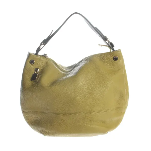 Handtasche, in Hellgrün, Leder, Furla