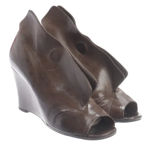 Ankle Boots, in Dark Brown, Maison Martin Margiela
