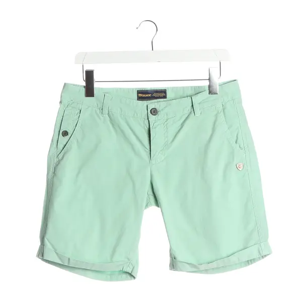 Shorts, in Hellgrün, Baumwolle, Blauer USA