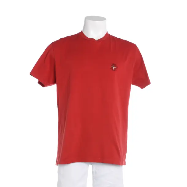 T-Shirt, in Red, Cotton, Stone Island