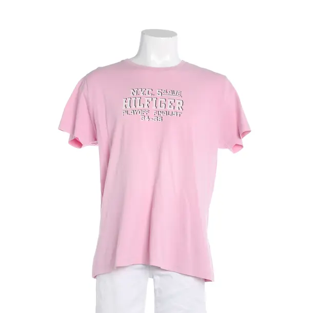 T-Shirt, in Hellrosa, Baumwolle, Tommy Hilfiger