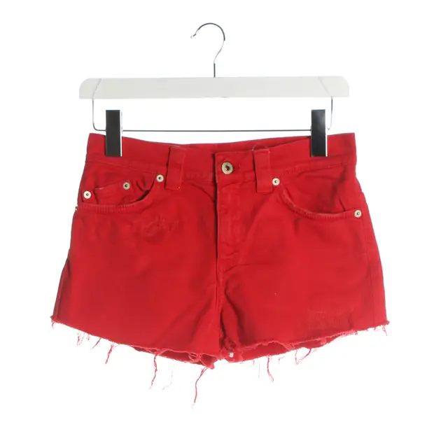 Pantaloncini, in Rosso, Cotone, Dondup