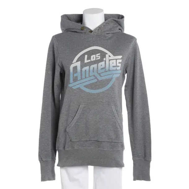 Hoodie, in Grau, Baumwolle, HTC