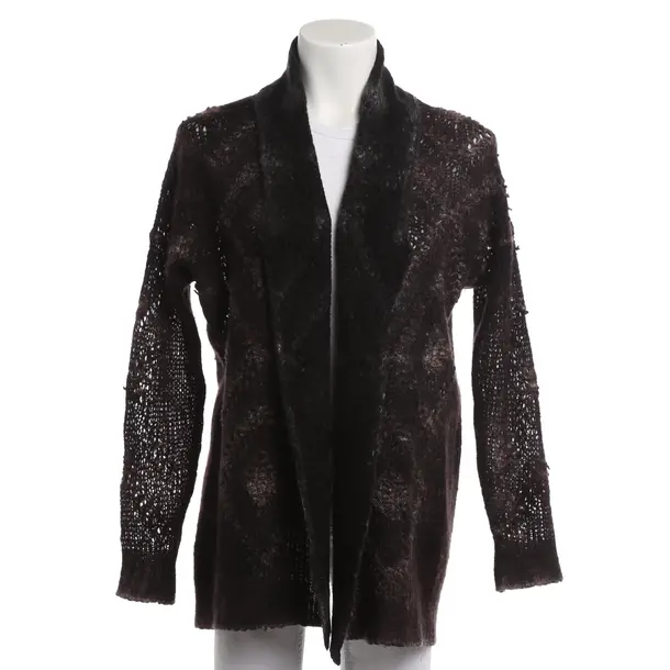 Cardigan, in Dark Brown, Cotton, Avant Toi