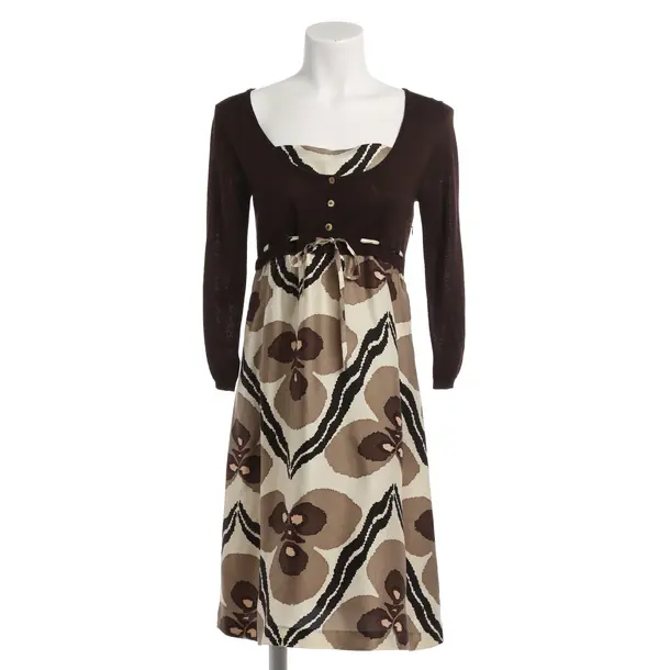 Kleid, in Braun, Wolle, Maliparmi