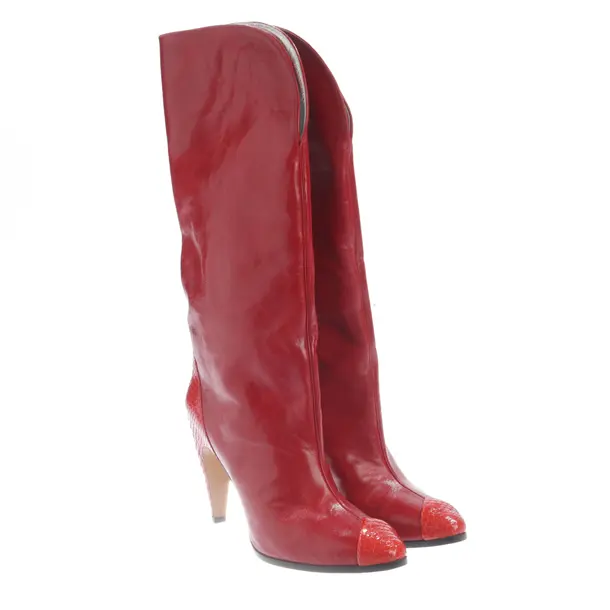 Stiefel, in Rot, Givenchy