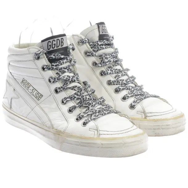 Sneaker alta, in Bianco, Golden Goose
