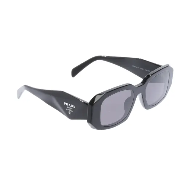 Sonnenbrille, in Schwarz, Kunststoff, Prada
