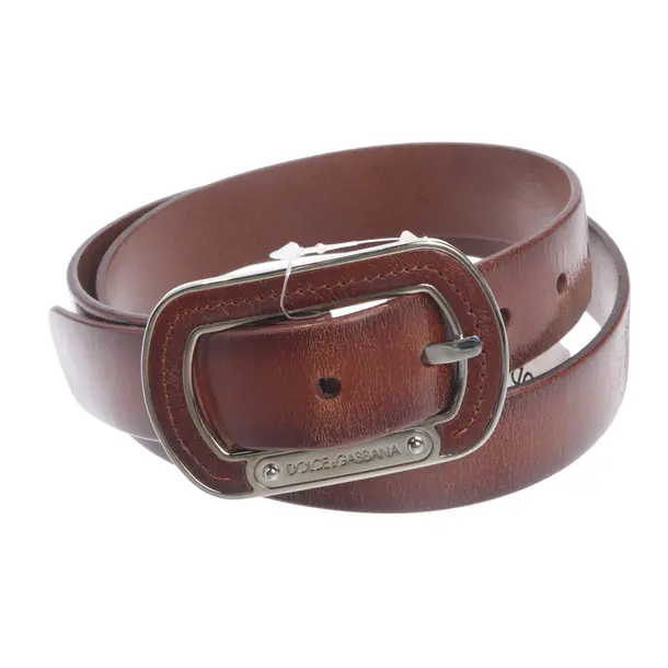 Belt, in Light Brown, Leather, Dolce & Gabbana