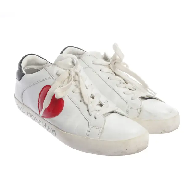 Sneaker, in Weiß, Love Moschino