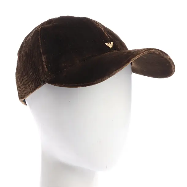 Cap, in Braun, Viskose, Emporio Armani