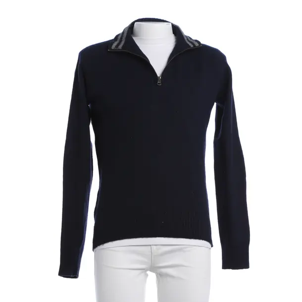 Jumper, in Navy, Wool, Woolrich