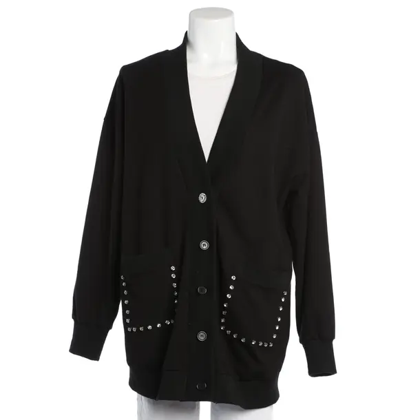 Strickjacke, in Schwarz, Viskose, Twin Set