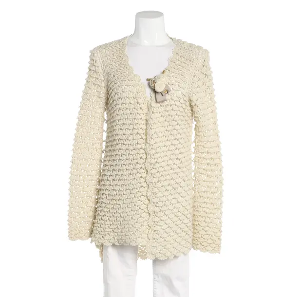 Cardigan, in Cream, Acrylic, Twin Set