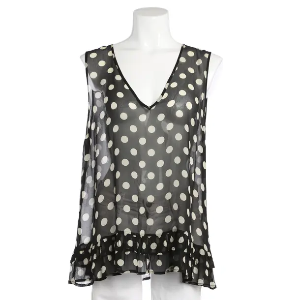 Top, in Schwarz, Viskose, Twin Set