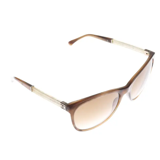 Sonnenbrille, in Braun, Kunststoff, Chanel