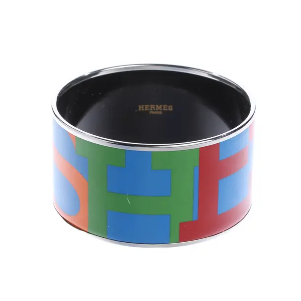 Bangle, in Multicolored, Metal (metallic, metallized), Hermès