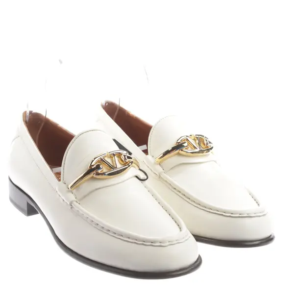 Loafers, in Cream, Valentino