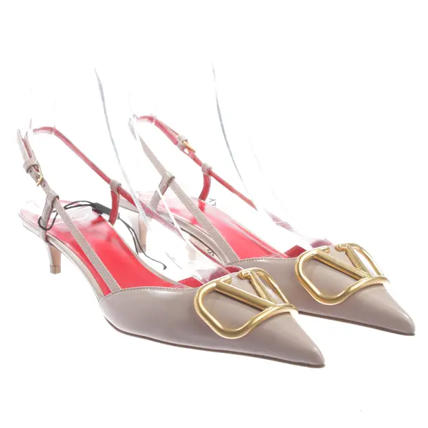 Slingbacks, in Hellbraun, Valentino